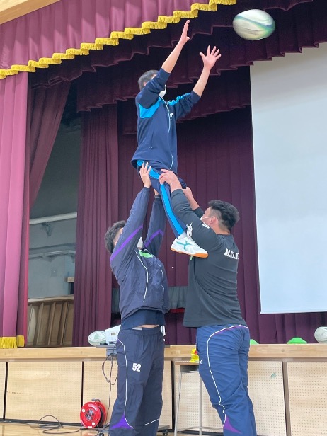 いずみの森義務教育学校ラグビー教室｜ニュース｜明治大学ラグビー部