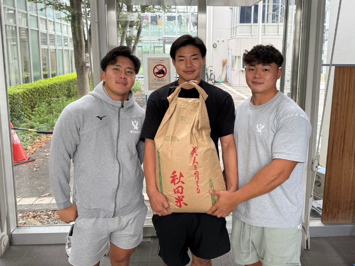 差し入れをいただきました】｜ニュース｜明治大学ラグビー部公式
