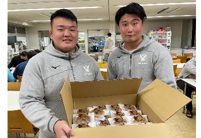 【差し入れをいただきました】