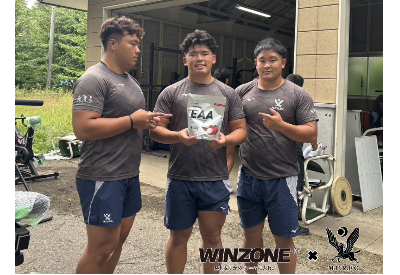 【WINZONE®×明治大学ラグビー部】